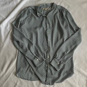 Loft button Blouse Shirt Size Small